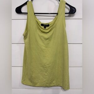 Karen Kane Light Lime Scoop Neck Tank